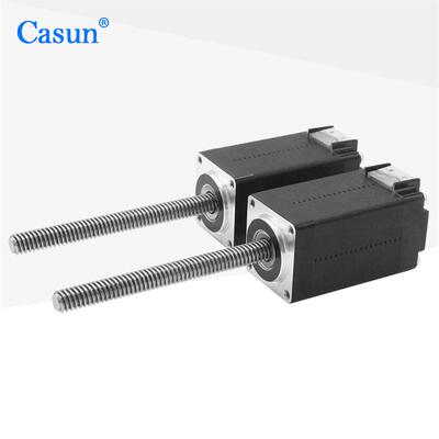 20定轴螺杆B205SHD433-60N2直线伸PVI缩推杆小型固轴固定步进电机