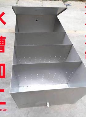 定制304不锈钢盒子白钢方筒316水箱长方形槽子托盘工具箱加工焊接