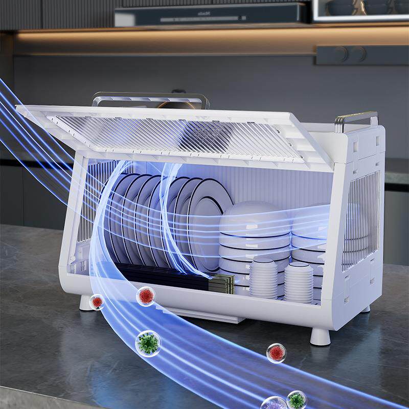 消毒碗柜家用烘干一体小型碗碟收纳架置物架厨房碗筷紫外线消毒柜