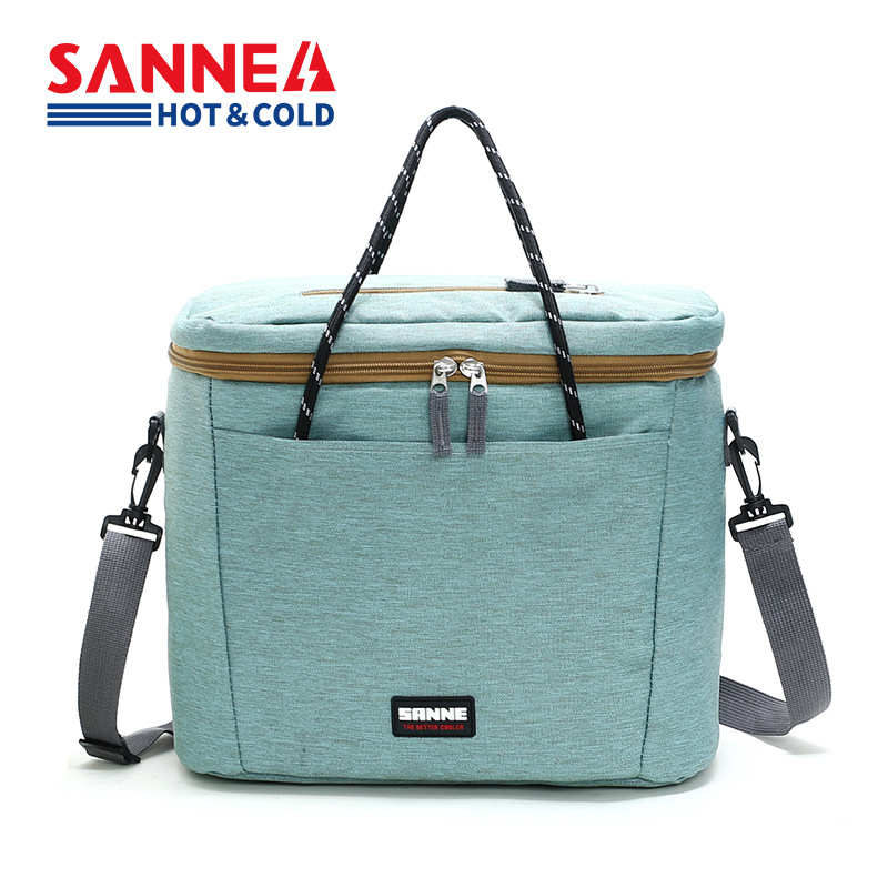 三能新款大容量加厚保温包户外手提野餐便当包饭盒袋保冷冰包