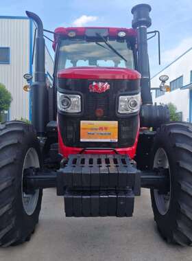 东方红LX15柴油农用果旱园HFV大0马力大型耕地机水两用四驱4拖拉