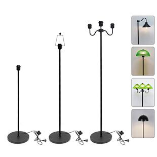 落地灯灯座灯架灯杆设计DIY脚踏开 关E27灯座灯具配件卧室客厅现