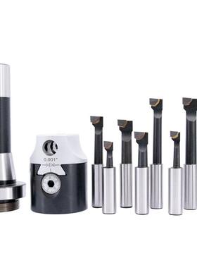 F1头装公英制12/18/镗25/2寸3寸粗镗F1镗头孔套器镗刀杆T4B0BT30R