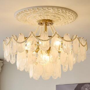 客厅吊灯现代简约大气高端2026新款广东中山灯具法式轻奢大厅主灯