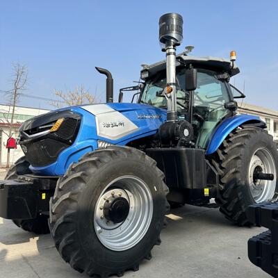 款雷沃12045X农用拖拉机高配-潍CLQ柴四桥缸大四驱旋耕犁新地机械