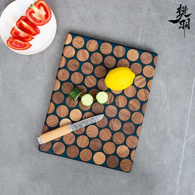 树脂乌檀木棋牌格厨房菜板家用砧板水果切菜板案板砧板厂家供应