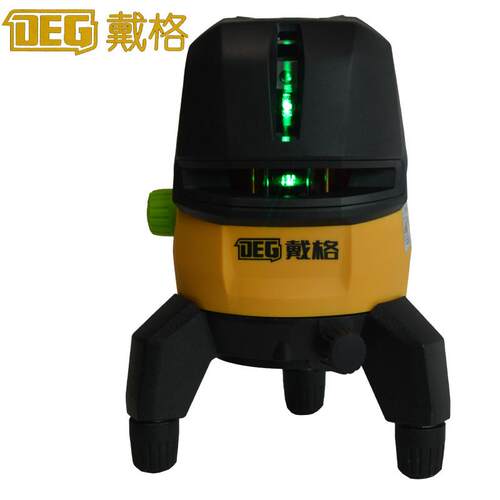 DEG戴格绿光水平仪5线 线强光平水仪3线 线带强点标线 线仪2线 线
