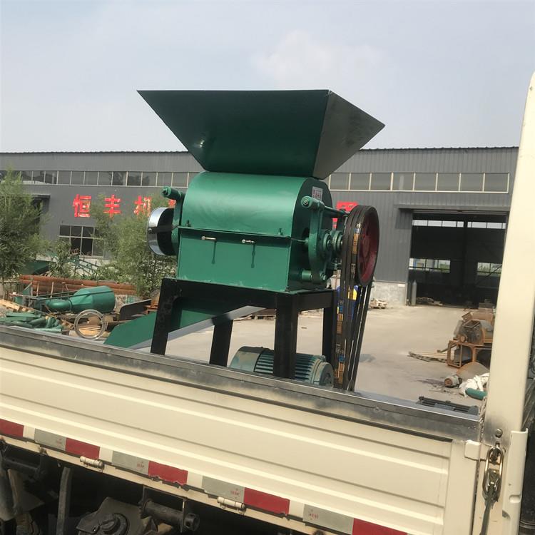 玉米破碎机对辊式豆类压扁机0.1-1cm可调小麦燕麦压片机厚薄均匀