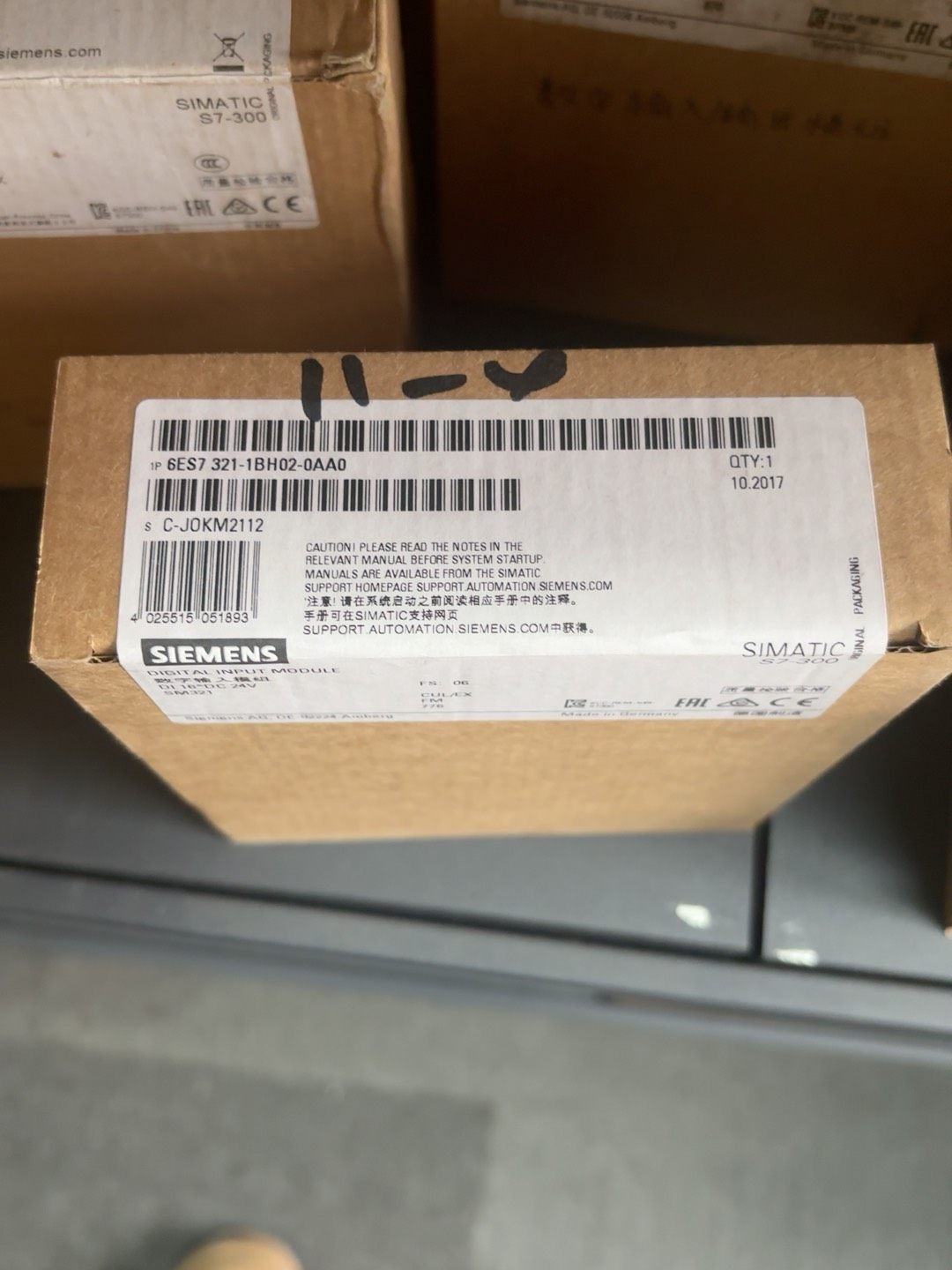 西门子模块6ES7321-1BH02全新未拆封