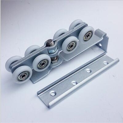 高档工程轮CFA-14吊木滑轮推拉门吊滑移门吊轨道滑轮4门吊50759门