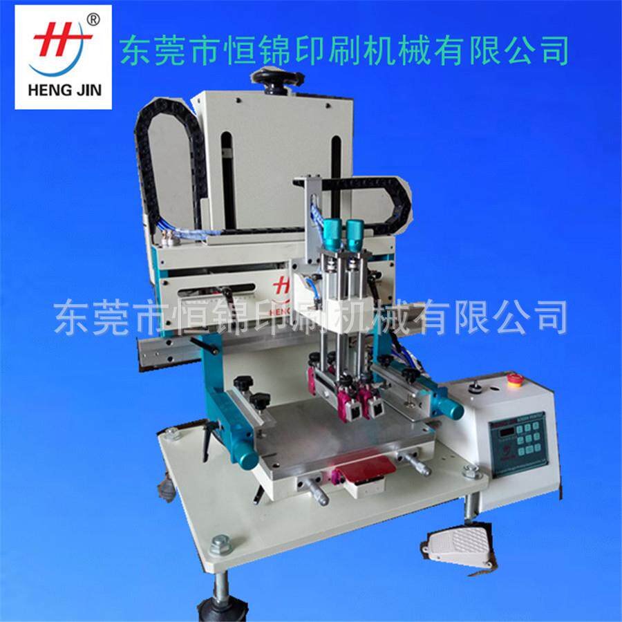 经济实用动型平面小丝印刷机 网直臂式HP-260平丝印机 电电动
