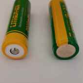 天音和DOUBLE加震拾音器可充电电池18650电池尖头 发货颜色随机