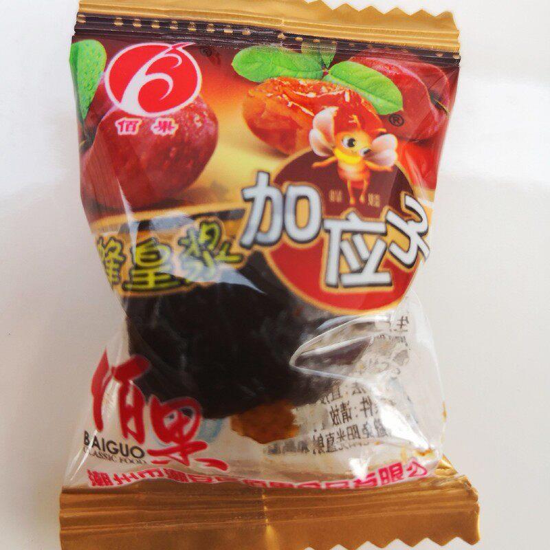蜂蜜加应子蜜饯广东佰果蜂蜜浆嘉应子李子干果脯潮汕凉果独立包装图片