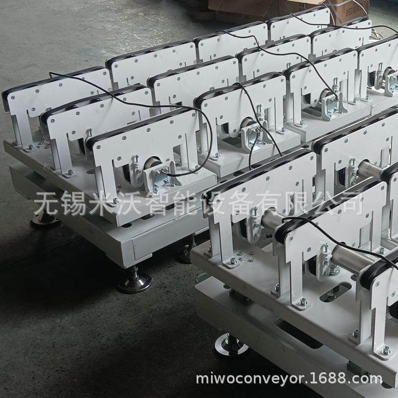 顶升移栽机 滚筒皮带设计平移机构 料箱纸箱托盘50KG气动旋转机