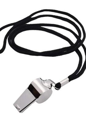 Stainless Steel Whistles Referee Sport Rugby Metal Whistle W