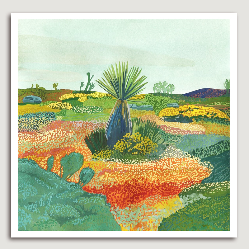 美国知名艺术家Ariel Lee《风景》艺术衍生品 版画风景画挂画