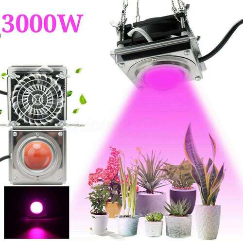 跨境新款全光谱COB植物生长灯50W/60WLED蔬菜种植多肉补光灯花卉
