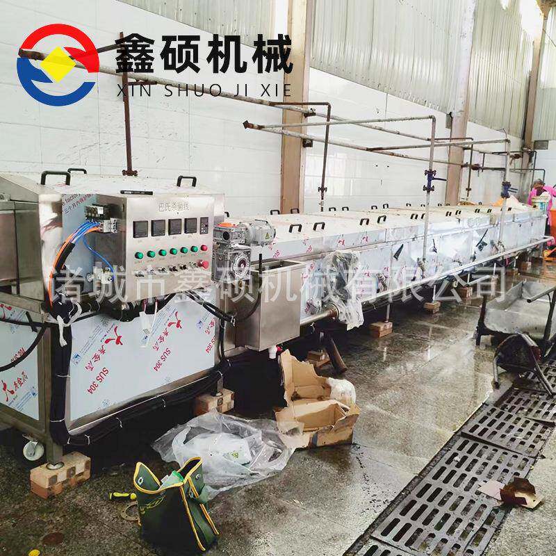 牌海带丝蒸煮机不锈钢裙带菜预煮设备昆布连续式杀青漂烫线