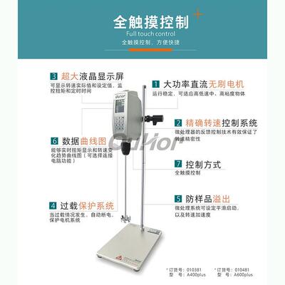 厂家直供A400plus高速搅拌机材料分散机涂料机机机分散机111超