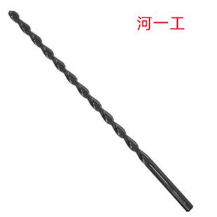 河一工4.1X400 直柄加长深孔钻 13X450黑色6542HSS销售