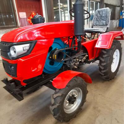 四驱乘坐式拖拉机多功能微耕机小型新款加厚加强四轮拖拉机