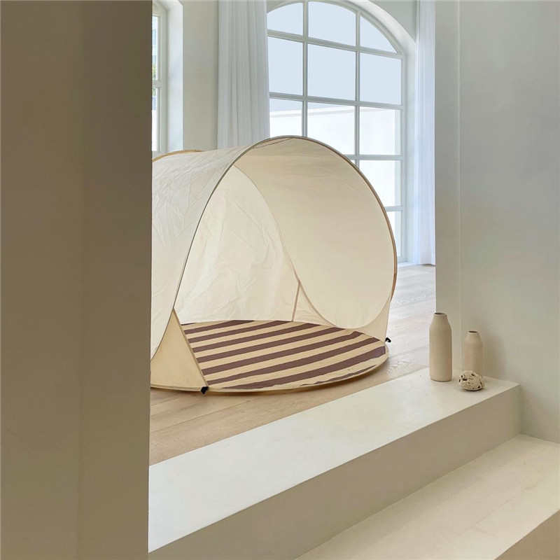 篷户外开便携式简易开合单人野餐小帐一键沙滩海边露营折叠速帐篷