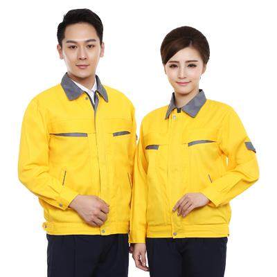 正品春秋袖工作定服套装男加厚耐磨纯棉保劳服上衣物业电焊长工厂