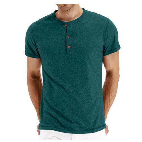 tshirts for men summer tops man t shirt 亨利领男短袖 T恤衫