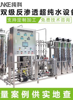 定制0.25吨生物制化工去离子水生产系统EDI超纯水设备全自动