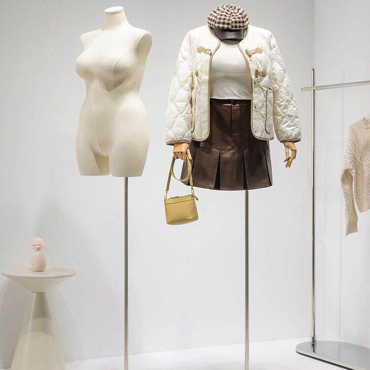 大码女装模特道具女半身肥婆大屁股人台服装店橱窗陈列展示架