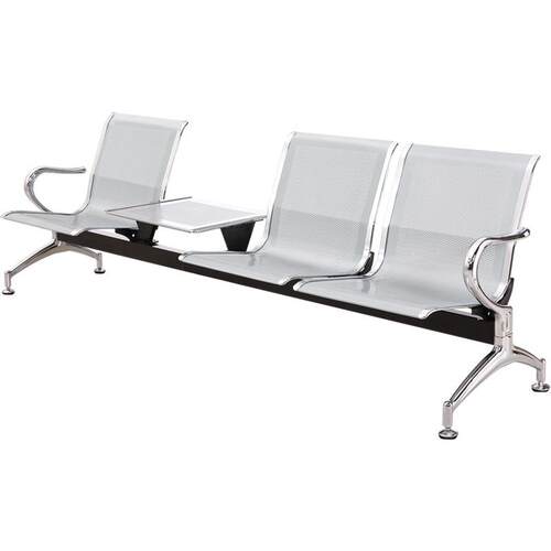 加厚2人几3人4人位加茶连排休椅候客椅大厅LP887体座椅公共息茶杯