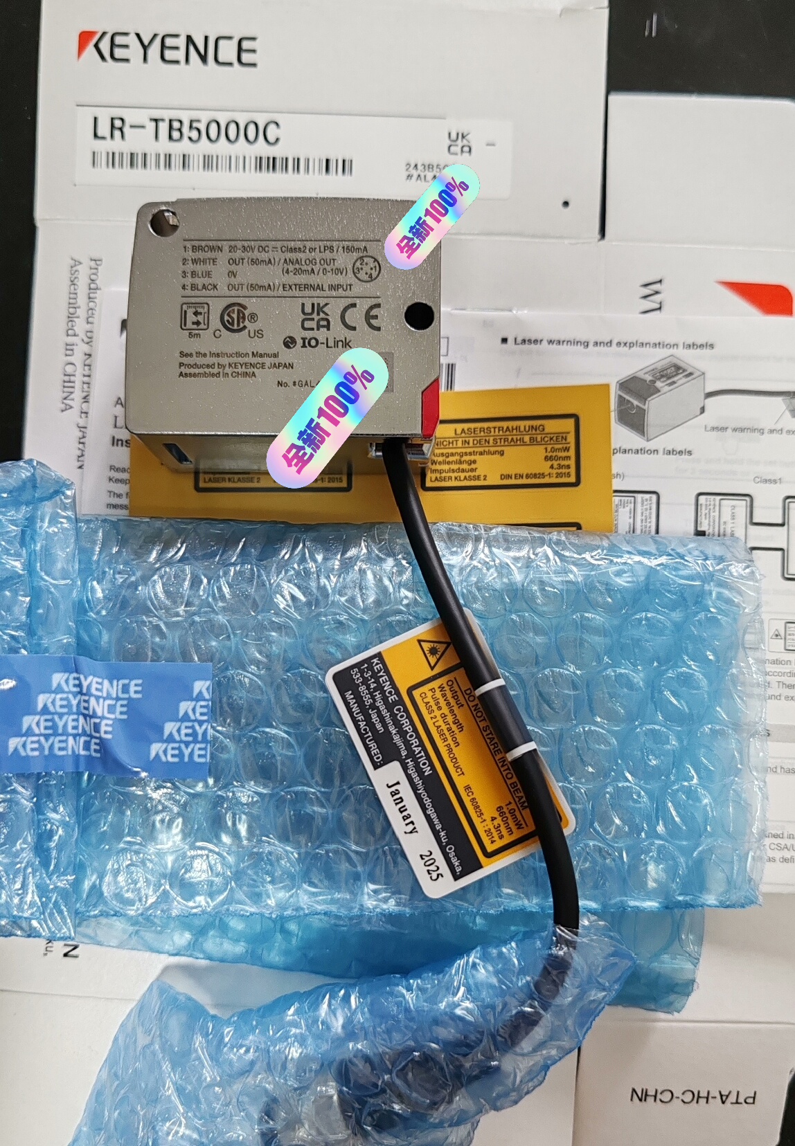 LR-TB5000C基恩士传感器  全新原装正品  未拆封