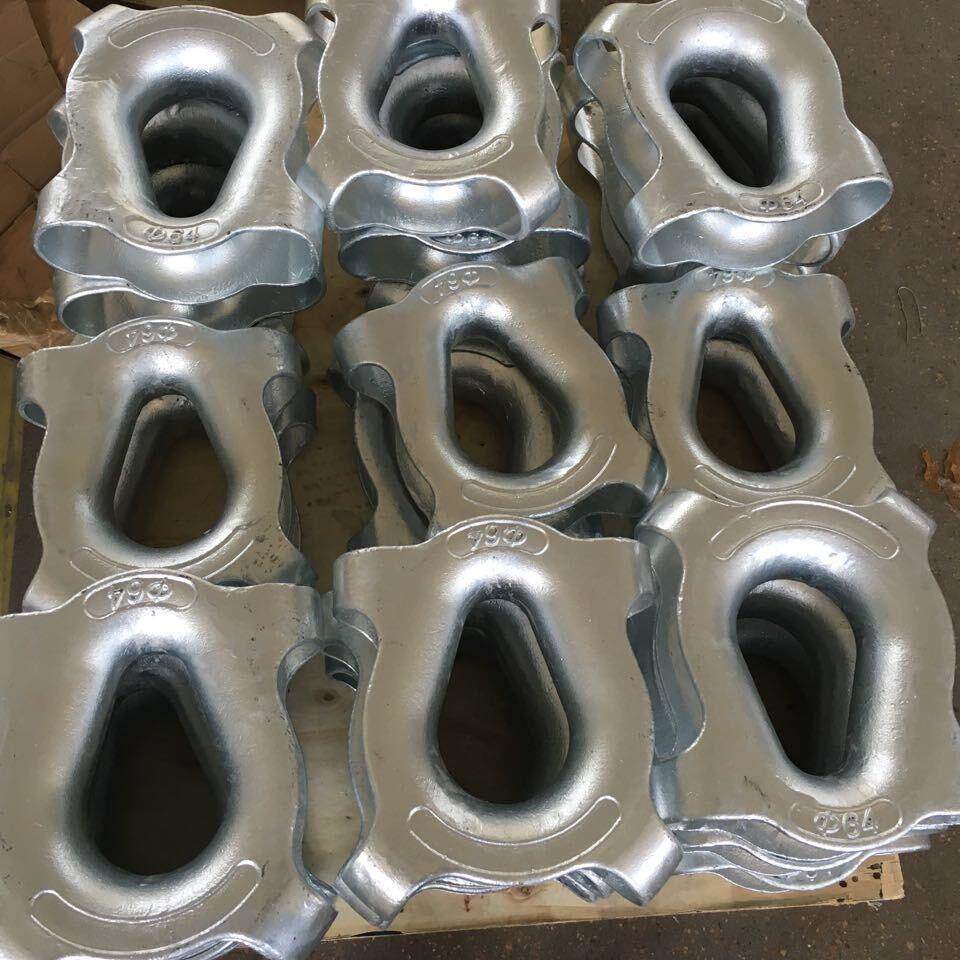 缆绳用铸造管式套环船用表面热镀锌大规格