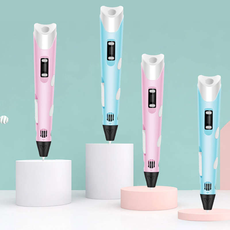 儿童3d打印笔立体涂鸦笔三d低温绘画笔学生创意神笔马良玩具礼品