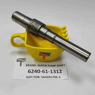 适用发动机SA6D170水泵轴6240 13126240611312配件