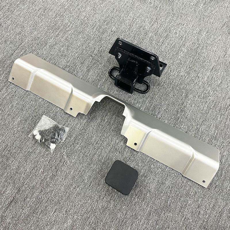 适用于丰田FJ酷路泽后保险杠拖车钩中东版后杠越野拖车杠改装配件
