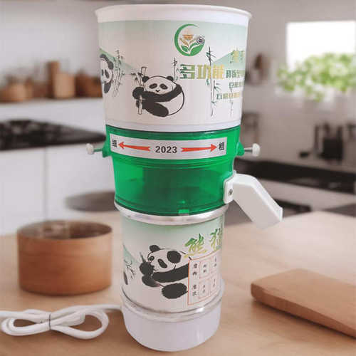 家用打浆机大功率快速电动豆腐五谷机两用磨磨干湿浆机台式浆