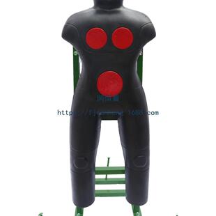 刺杀训练人形靶 刺杀训练假人 黑色橡胶假人耐用款反复刺杀