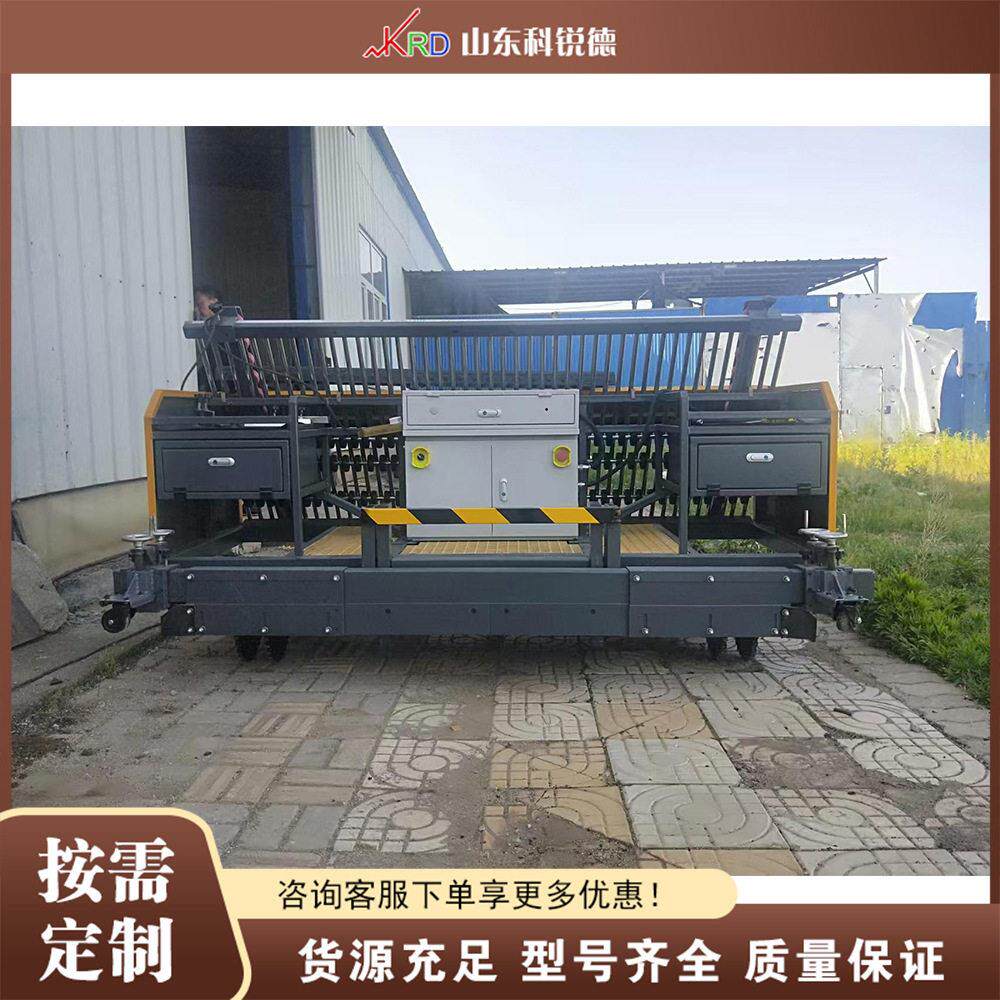 广场人行道施工铺砖机 Tile Laying Machine 路面地砖铺设设备