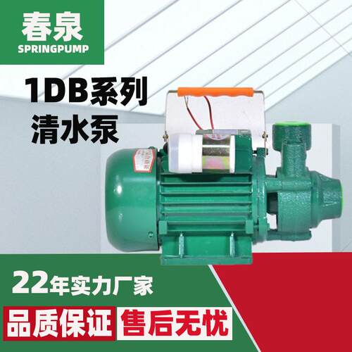 1DB-35/1DB-45大流量水泵扬程家用小型压循环抽水全铜抽水机