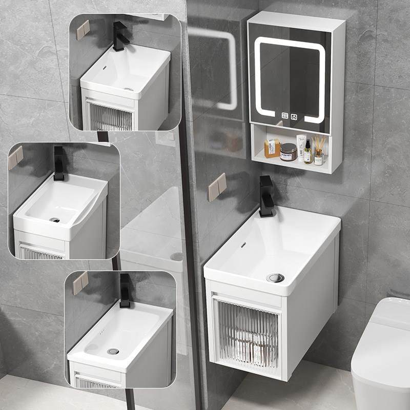 小户型浴室柜组合加深洗手盆卫生间陶瓷洗漱台窄长型玻璃门洗脸盆,家装主材,浴室柜组合,淘宝优惠券,粉丝福利购,淘宝优惠卷