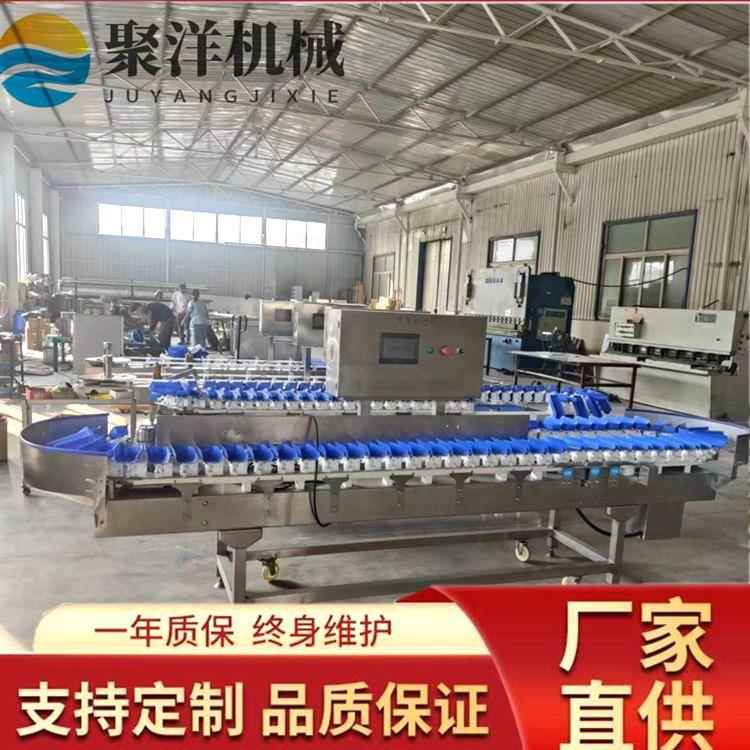 鲍鱼海参大小分拣机 金鲳鱼牡蛎重量分选机 转盘式自动称重分级机