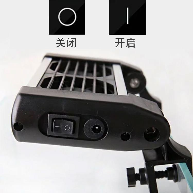 酷鱼水族箱鱼缸水草缸风扇无极调速省电静音草缸降温风扇冷水机