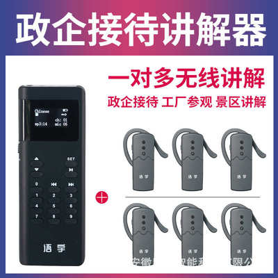 讲解k8导器音讲解政企宇接待一对旅行讲解无线览景区器语多语