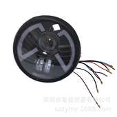 LED圆形大灯 LED天使眼带转向灯集成 5.75寸哈雷摩托车大灯