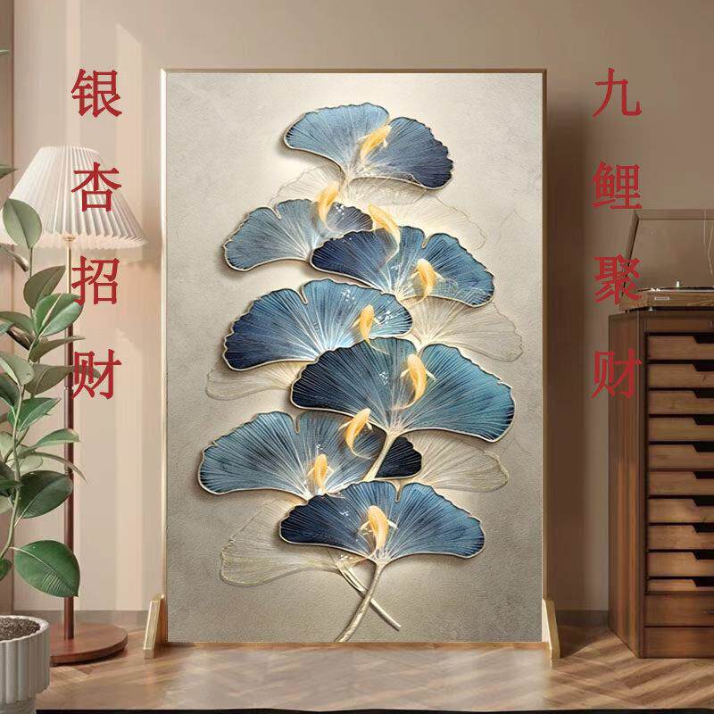铝合金屏风隔断客厅化妆室茶室卧室书房入户正对门可移动玄关座屏