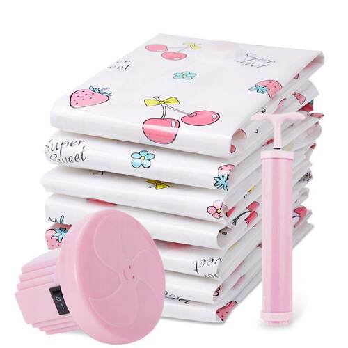 vacuum storage bags pump electric large clothes packing bags