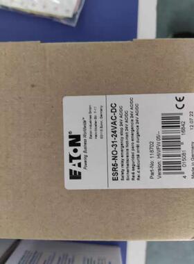 伊顿穆勒ESR5-NO-31-24VAC-DC安全继电器