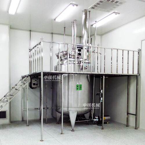 中核机械不锈钢配料罐配液罐PZ-500镜面抛光卫生级