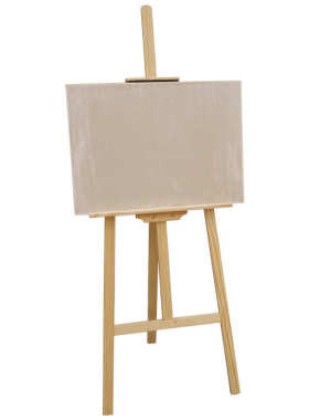 展架落地pop架kt挂画架海报架展示架板三角广告立式实木木质折叠